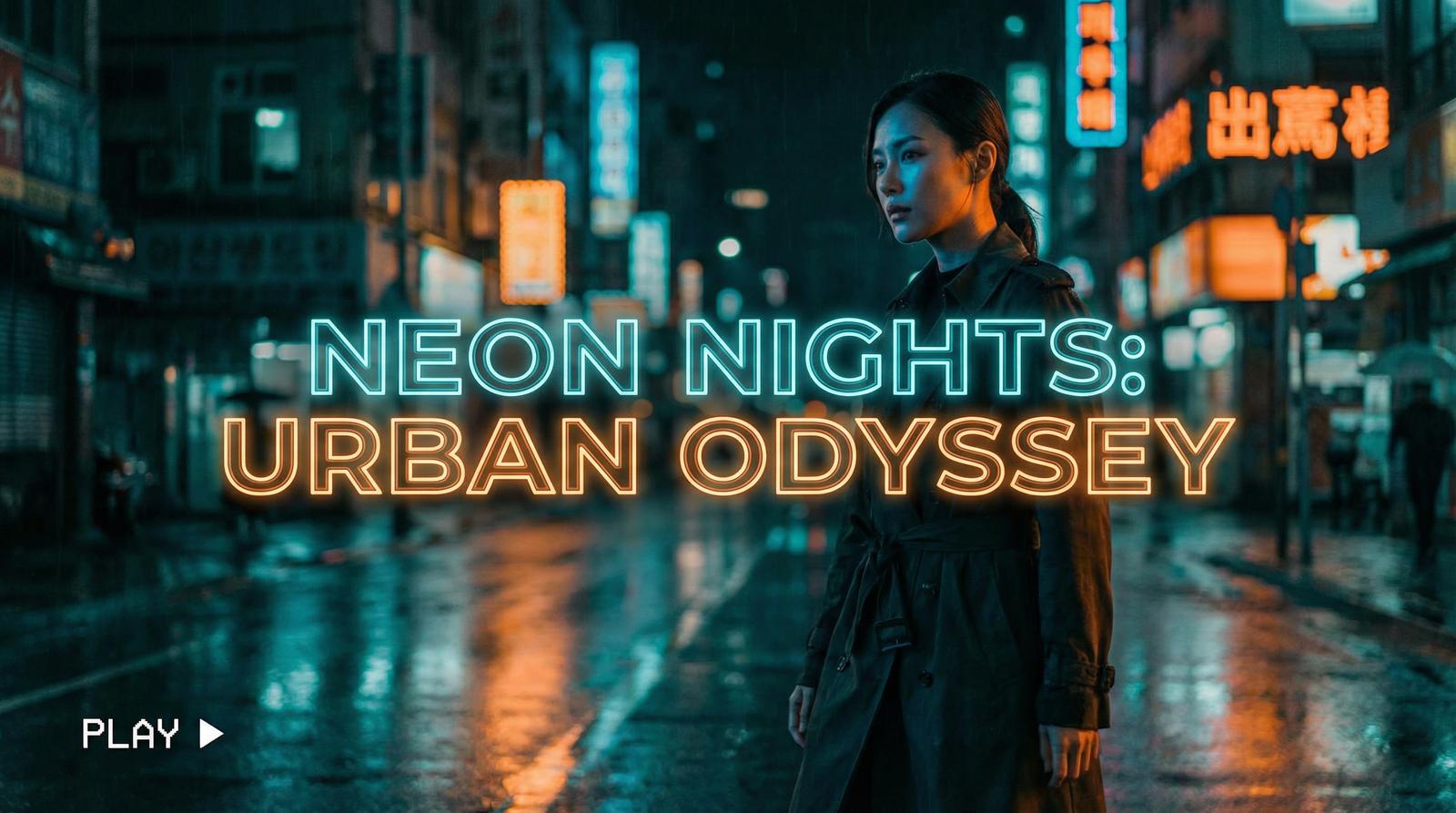 抖荫短视频城市夜景视频